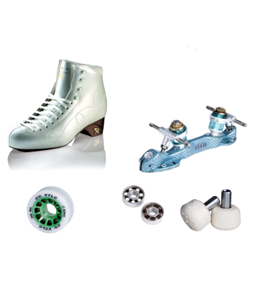 RISPORT TURQUESA+STD SKATES CARBON+VYLC - łyżwiarstwo figurowe