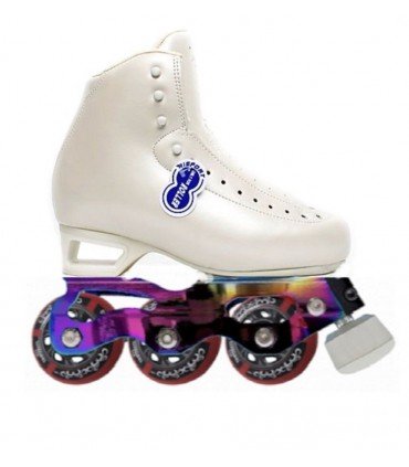 STD SKATES STARLIGHT INLINE FIGURE SKATES+RISPORT AMBRA