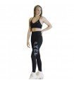 LEGGINGS AXELARTISTIC MODELO DIAMOND SLY-DRY NEGRO Y CRISTAL