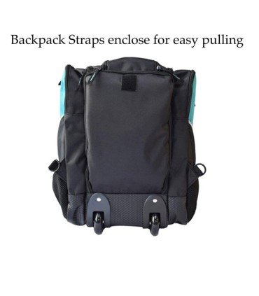 SKATES BAG BACKPACK WITH INTEGRATED TROLLEY BIELLMANN (the original)