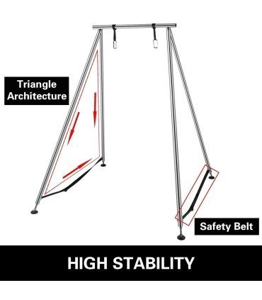 AERIAL SWING STAND/FRAME FOR ARTISTIC SKATING HARNESS STD SKATES -