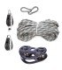 ZIPLINE PULLEY SYSTEM SUITABLE FOR HARNESS FOR FIGURE SKATING -