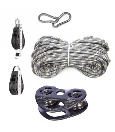 ZIPLINE PULLEY SYSTEM SUITABLE FOR HARNESS FOR FIGURE SKATING