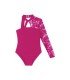 HEGHERFEL - LYCRA LEOTARD WITH A LONG TULLE SLEEVE - StifeldShop