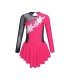 HEGHERFEL - LONG SLEEVED TRACK TEST DRESS WITH 2 APPLIQUES -