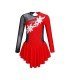 HEGHERFEL - LONG SLEEVED TRACK TEST DRESS WITH 2 APPLIQUES -