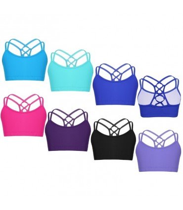 HEGHERFEL - SOUTIEN-GORGE/TOP EN LYCRA À BRETELLES POUR LE ROLLER