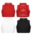 HEGHERFEL - REGGISENO/TOP IN LYCRA CON SPALLINE PER LO SKATING