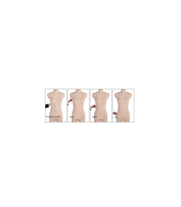 HEGHERFEL - LYCRA TOP WITH LONG SLEEVES AND HIGH NECK FOR SKATING -