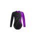 HEGHERFEL - ДВУХЦВЕТНАЯ РУБАШКА MAILLOT+STRASS