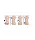 HEGHERFEL - ДВУХЦВЕТНАЯ РУБАШКА MAILLOT+STRASS
