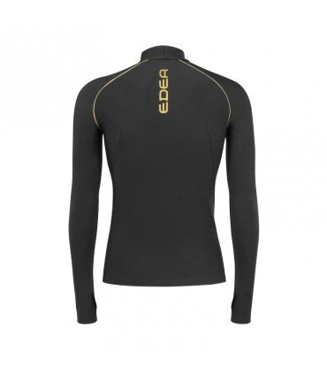 T-SHIRT A MANICHE LUNGHE DA UOMO EDEA "DREAM GOLD" IN CARVICO E COLORADO