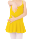 HEGHERFEL - SLEEVELESS DRESS WITH BASIC SKIRT