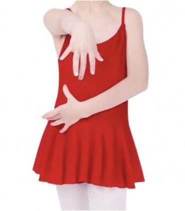 HEGHERFEL - SLEEVELESS DRESS WITH BASIC SKIRT