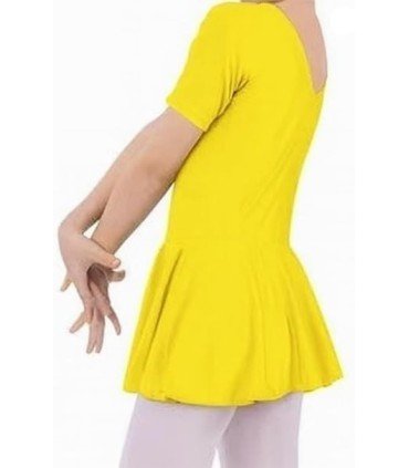 HEGHERFEL - VESTIDO DE MANGA CORTA CON FALDA BÁSICA - StifeldShop 