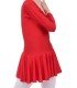 HEGHERFEL - LONG SLEEVES DRESS WITH BASIC SKIRT