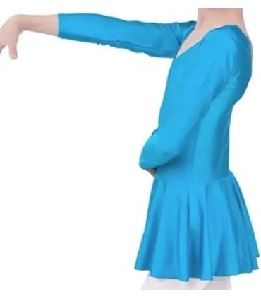 HEGHERFEL - LONG SLEEVES DRESS WITH BASIC SKIRT